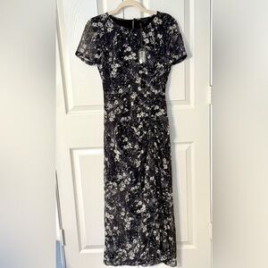 AllSaints Ariya Lisk Ruched Drawstring Maxi Dress NWT Size 6